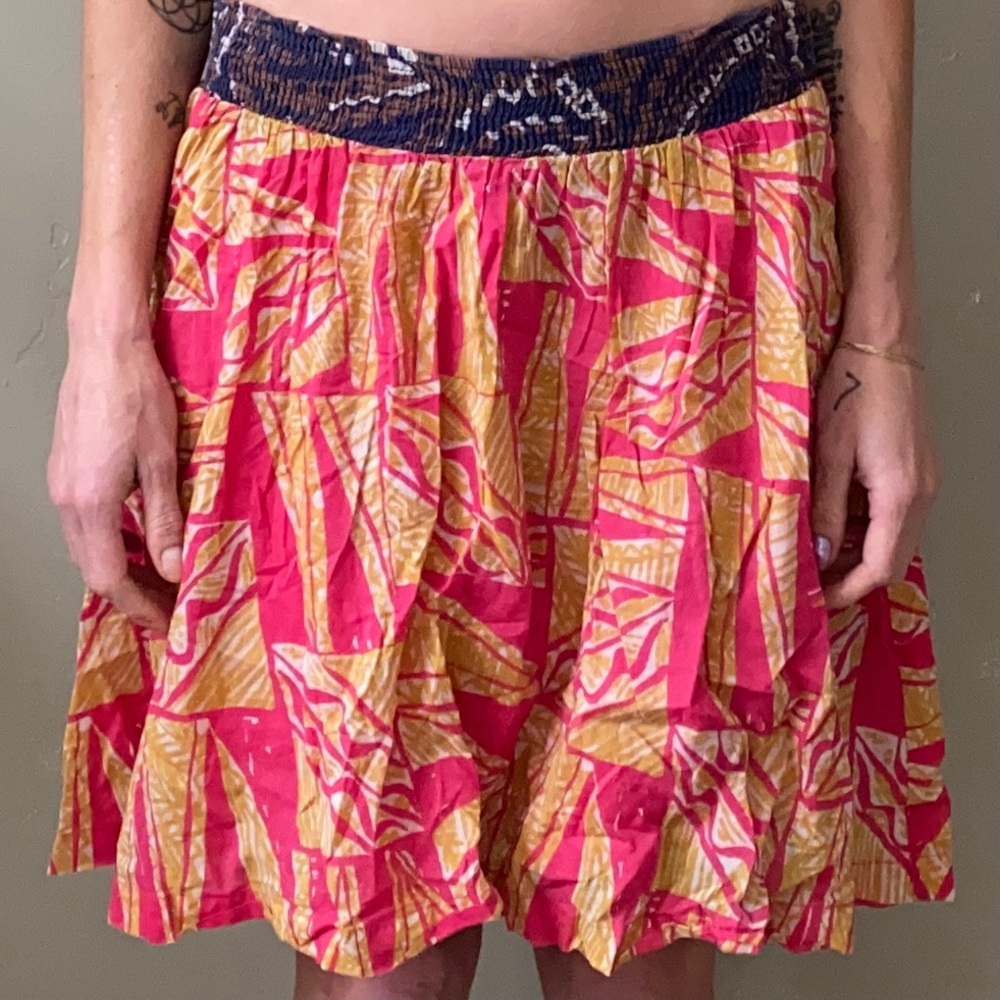 Vanessa Virginia Cotton Lined Skirt